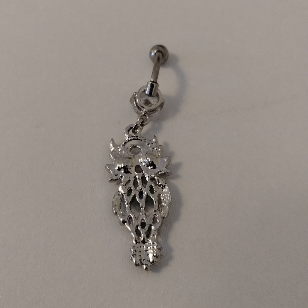 *5 for $20* Owl belly button ring - Picture 2 of 3